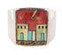 Native American Design Jewelry Multicolor Ring Size 9-3/4 YS64581